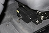 251-01 Conceal Carry/Security Drawer, 2003-2006 Jeep Wrangler, Black, w/Flip Seat - image 1