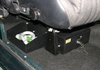 256-01 Underseat Drawer, 1966-1977 Ford Bronco, Black, Front, Passenger Side - image 2