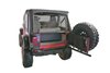 297-01 Standard Cargo Enclosure, 1987-1995 Jeep Wrangler, Black - image 3