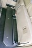 319-01 Compact Underseat Lockbox, Select Ford F-150/F-250/F-350 Super-Duty, Black, Rear - image 4
