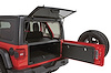 349-01 Tailgate Lockbox, Select Jeep Wrangler, Black
