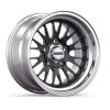 Legend Non-Beadlock Wheel, Size: 15x7", Bolt Pattern: 5x4.5", Backspace: 4" [Black/Polished]