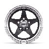Launch Non-Beadlock Wheel, Size: 15x8", Bolt Pattern: 5x4.5", Backspace: 4" [Black/Polished] - image 2