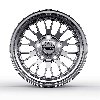 Legend Non-Beadlock Wheel, Size: 15x12", Bolt Pattern: 5x4.5", Backspace: 4.500" [Polished] - image 2