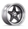 Launch Non-Beadlock Wheel, Size: 15" x 4", Bolt Pattern: 5x4.500" [Black/Polished] - image 1
