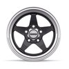 Launch Non-Beadlock Wheel, Size: 15" x 4", Bolt Pattern: 5x4.500" [Black/Polished] - image 2