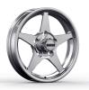Launch Non-Beadlock Wheel, Size: 15" x 4", Bolt Pattern: 5x4.500" [Polished] - image 1