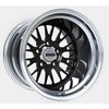 Drag Ops Legend Wheel [Size: 17"x10"] 5 x 4.75" Bolt Pattern, Black/Polished Finish for 2006-2013 Chevy Corvette C6/Z06