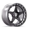 Launch Single-Beadlock Wheel, Size: 17x10", Bolt Pattern: 5x4.75", Backspace: 7" [Polished] - image 1
