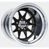 Drag Ops MACH-10 Wheel [Size: 17"x10"] 5 x 112 mm Bolt Pattern, Black/Polished Finish Fits Select Toyota Supra MkV