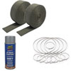 Header Wrap Kit Kit Includes: 2 Thermo Tec Header Wrap Rolls