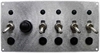 Toggle Switch Panel with Start Button (5) Switches - Aluminum - image 1