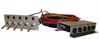 Remote Switch Panel with Harness and (5) Toggle Switches - Aluminum - image 1