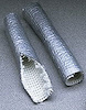 Fire Sleeve Boot Protectors 6", Silver - image 1
