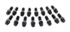 Vibe Lock Black Oxide SAE Locking Header Bolt Kit - image 1