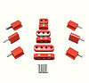 V8 Vertical Wire Loom Kit (2) 4-Wire, (2) 3-Wire, (2) 2-Wire - image 1