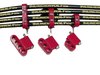 V8 Vertical Wire Loom Kit (2) 4-Wire, (2) 3-Wire, (2) 2-Wire - image 4