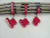 V8 Vertical Wire Loom Kit (2) 4-Wire, (2) 3-Wire, (2) 2-Wire