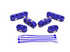 4-Cylinder Vertical Wire Loom Kit (2) 4-Wire, (1) 3-Wire, (3) 2-Wire - image 1