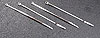 4" Chrome-Plated Ties 10/pkg - image 1