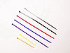 Colored Nylon Wire Tie Straps 4" Length, Orange - image 1
