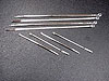 8" Chrome-Plated Ties 25/pkg - image 1