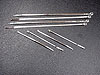 8" Chrome-Plated Ties 10/pkg - image 1