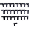 90º Spark Plug Boots, Black - image 1