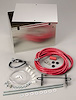 Aluminum Battery Box w/Cables 13.5" L x 9.5" W x 10" H