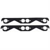 XX Carbon Round Port Header Gasket Set Small Block Chevy V8 265-400 - image 1