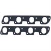 68051 XX Carbon Oval Port Header Gasket Set Ford V8 351C 2-Valve