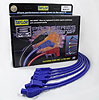 8mm Spiro Pro Ignition Wire Set Custom Fit 6 cyl. Blue - image 1