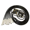 Spiro Pro Ignition Wire Set 8 mm. Ceramic Boot Universal Wire Set 180 deg. Black - image 1
