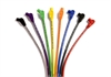 Spiro Pro Ignition Wire Set 8 mm. Ceramic Boot Race Fit Wire Set 135 deg. Blue Ford SB Over Valve Cover DSI - image 1