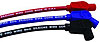 Spiro-Pro 8mm Spark Plug Wires Chevy Big Block (Under Headers) - image 1