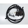 ThunderVolt 8.2mm 40 ohm Ferrite Core Performance Ignition Wire Set Custom Fit 6 cyl. Black - image 1