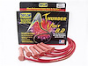 ThunderVolt 8.2mm 40 ohm Ferrite Core Performance Ignition Wire Set Custom Fit 6 cyl. Red - image 1