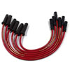 ThunderVolt 8.2mm 40 ohm Ferrite Core Performance Ignition Wire Set Custom Fit Red - image 1