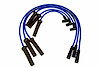 ThunderVolt 8.2mm 40 ohm Ferrite Core Performance Ignition Wire Set Custom Fit Blue 6 Cylinder - image 1