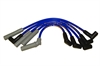 ThunderVolt 8.2mm 40 ohm Ferrite Core Performance Ignition Wire Set Custom Fit Blue 4 Cylinder - image 1
