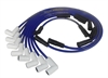 ThunderVolt 8.2 mm. Ignition Wire Set; Ceramic Boot; Wire Set 90 deg. Blue; Fits Chevy Camaro/Firebi - image 1