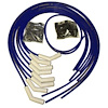 ThunderVolt 8.2 mm. Ignition Wire Set Ceramic Boot Universal Wire Set 135 deg. Blue - image 1