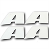 Letter A Tire Lettering Kit - image 1