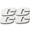 Letter C Tire Lettering Kit - image 1