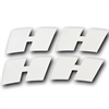 Letter H Tire Lettering Kit - image 1