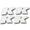 Letter K Tire Lettering Kit - image 1
