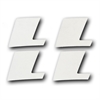 Letter L Tire Lettering Kit - image 1
