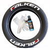 Falken with Red Dashes Tire Lettering - image 1