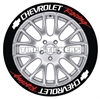Chevrolet Racing Tire Lettering Kit - image 1