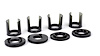 KDT938 Rear Subframe Mount Insert Bushing Kit for 2014+ Subaru WRX - image 1